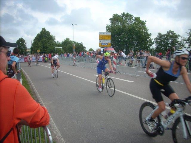 Beginn der Radstrecke